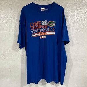 Alstyle Apparel & Activewear Florida Gators 2006 NCAA Champions Blue Shirt 2XL